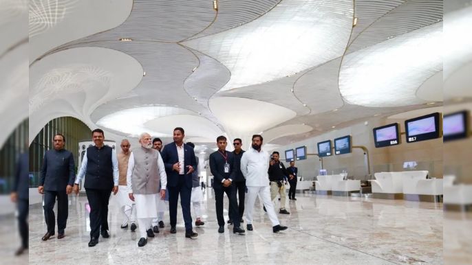 Navi Mumbai International Airport GFRG Installation